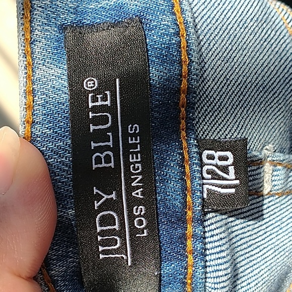 JUDY BLUE Slim Boot Jeans Size 28 - Picture 13 of 15